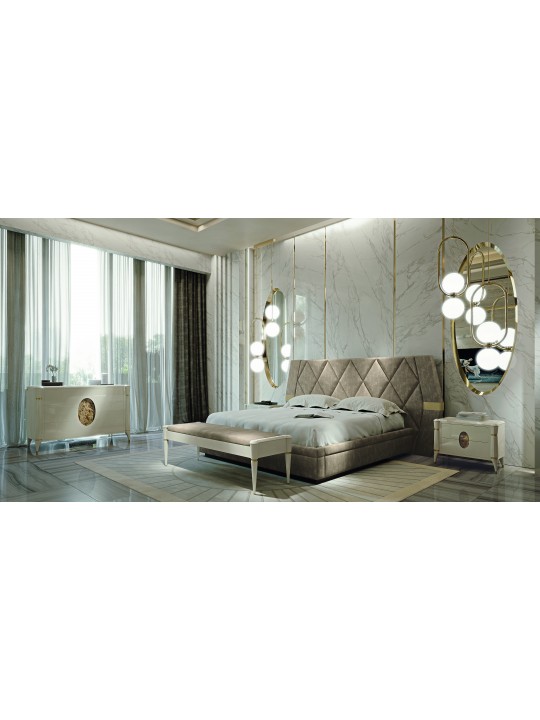 Мягкая мебель Кровать 180*200 FRANCESCO PASI Ellipse 9050 от FRANCESCO PASI
